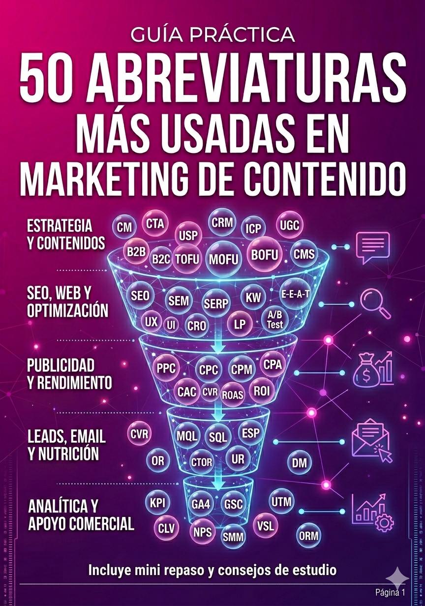 50 abreviaturas de marketing de contenido: guía práctica para entender el marketing digital - Imagen 3