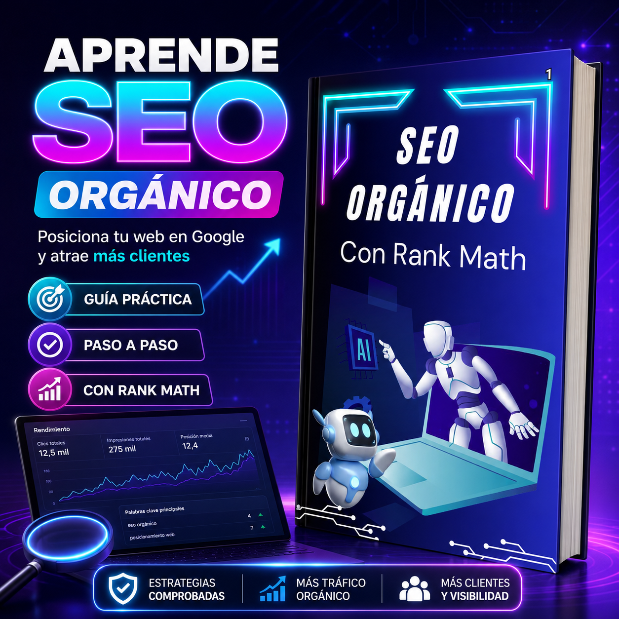 Seo orgánico con Rank Math